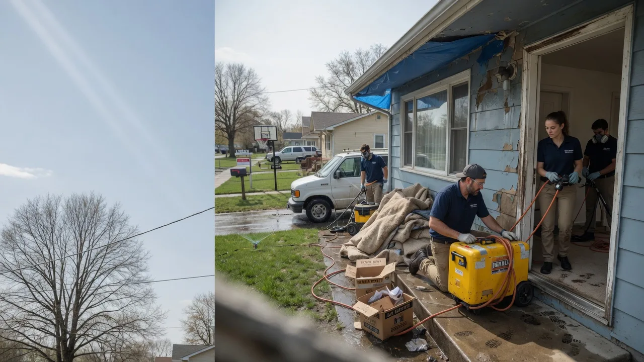 Basement Flood Cleanup in Argenta, IL near me